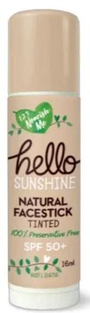 123 Nourish Me  Hello Sunshine Sunscreen Facestick Tinted in Beige in Brand New condition