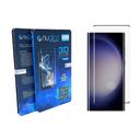 Nuglas  3D Full Cover Tempered Glass Screen Protector for Galaxy S23 Ultra in Black in Brand New condition