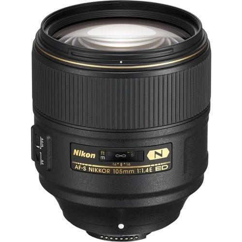 Nikon  AF-S NIKKOR 105mm f/1.4E ED Lens in Black in Brand New condition