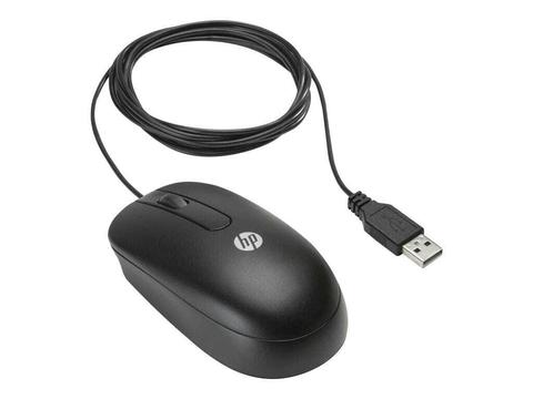 HP  QY777AA USB Mouse - Black - Good