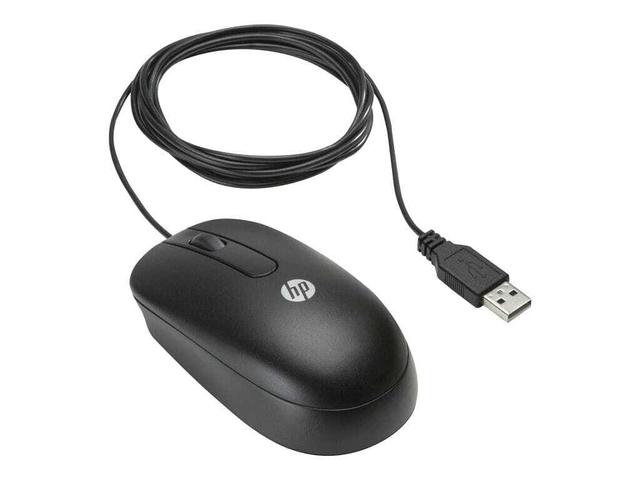 HP  QY777AA USB Mouse in Black in Good condition