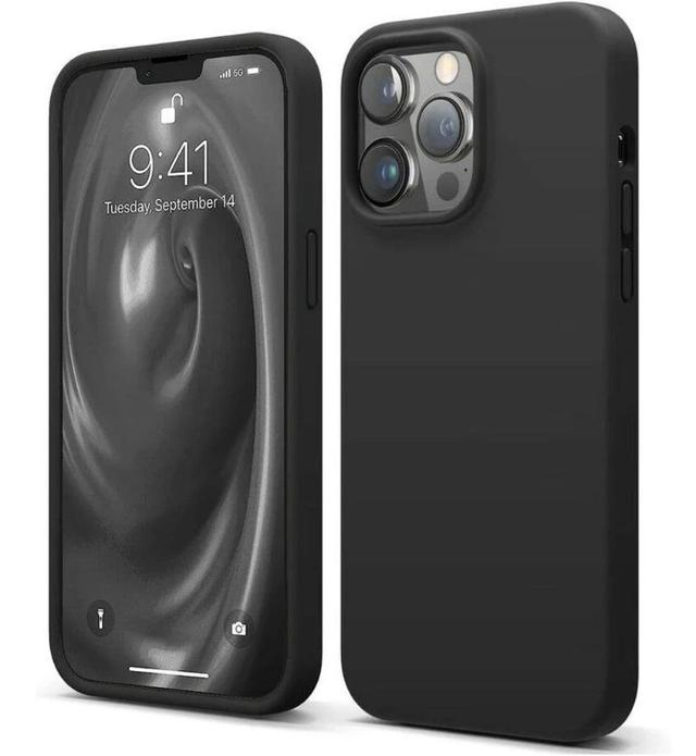 Bloom  Liquid Silicone Phone Case for iPhone 12/ 12 Pro in Black in Brand New condition