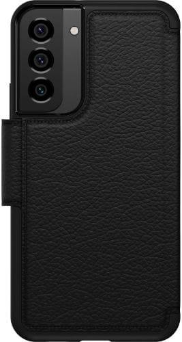 OtterBox  Strada Series Phone Case for Galaxy S22+ - Shadow (Black) - Brand New