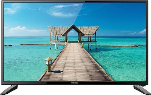 Linsar   24" Full HD LED LCD TV with DVD Player and USB PVR - Black - 24 Inch - Excellent