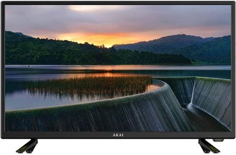 Akai  24" Full HD Digital LED TV with DVD Player Combo USB - Black - 24 Inch - Excellent