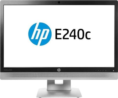 HP  EliteDisplay E240c  Video Conferencing Monitor 23.8" - Black - Good