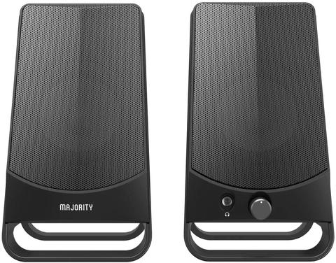 Majority  DX10 PC Speakers - Black - Brand New