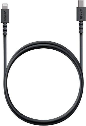 Anker  PowerLine Select USB-C to Lightning MFI Certified Cable (3ft / 0.9m) in Black in Brand New condition