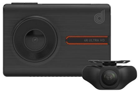 Dashmate  4K Ultra-HD Dual Channel Dash Camera DSH-1252 - Black - Premium