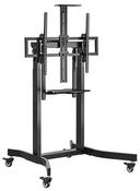 Brateck  TTL14-68TW Deluxe Motorized Large TV Cart with Tilt 55"-100" in Black in Brand New condition