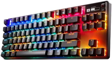 SteelSeries  Apex Pro TKL Wireless Esports with Adjustables Switches Gaming Keyboard - Black RGB - Premium