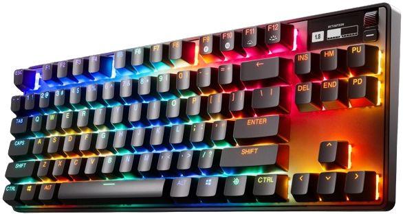 SteelSeries  Apex Pro TKL Wireless Esports with Adjustables Switches Gaming Keyboard in Black RGB in Premium condition