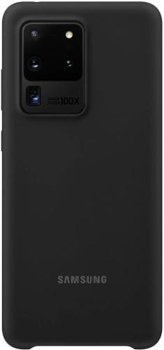 Samsung  Silicone Cover Phone Case for Galaxy S20 Ultra - Black - Brand New