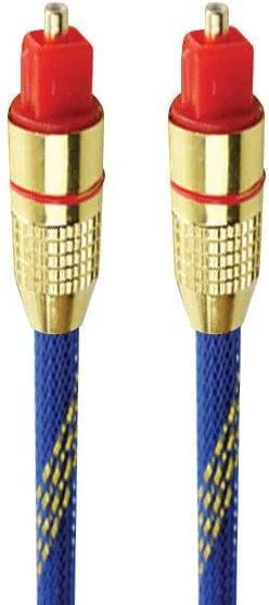 Precision Audio  Optical Cable 1.5m - Blue/Gold - Brand New