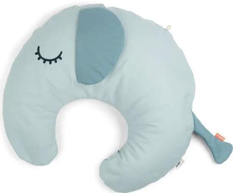 Done By Deer  Elphee Nursing & Baby Pillow  - Blue - Over Stock