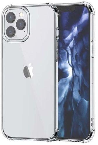 Clear Reinforced Protection Back Case Cover for iPhone 12 Pro Max - Clear - Brand New