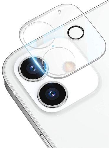 Nuglas  (2pcs) Tempered Glass Camera Lens Protector for iPhone 12 mini - Clear - Brand New