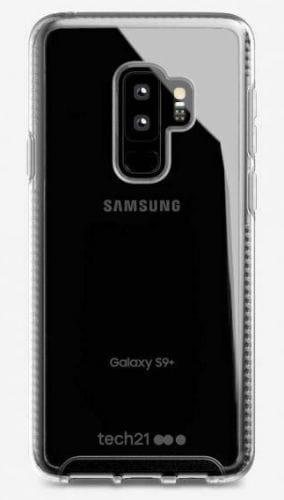 Tech21  Pure Clear Phone Case for Samsung Galaxy S9 Plus - Clear - Brand New