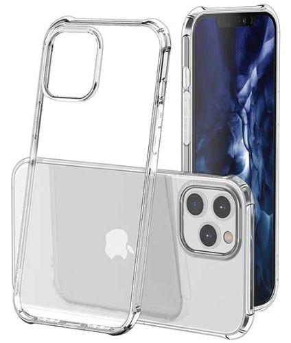 Clear Reinforced Protection Back Case Cover for iPhone 13 Mini - Clear - Brand New