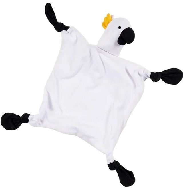 Sack Me  Organic Baby Security Blanket in Coco Cockatoo in Premium condition