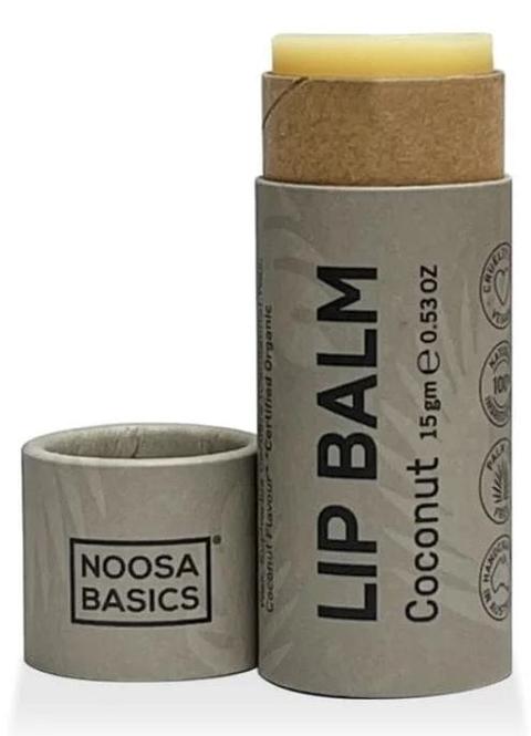 Noosa  Basics Organic Lip Balm - Coconut - Brand New