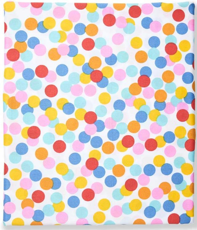 Sack Me  Fitted Cot Sheet in Confetti in Premium condition