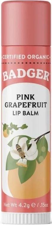 Badger Balm  Natural & Organic Lip Balm - Pink Grapefruit - Default - Brand New