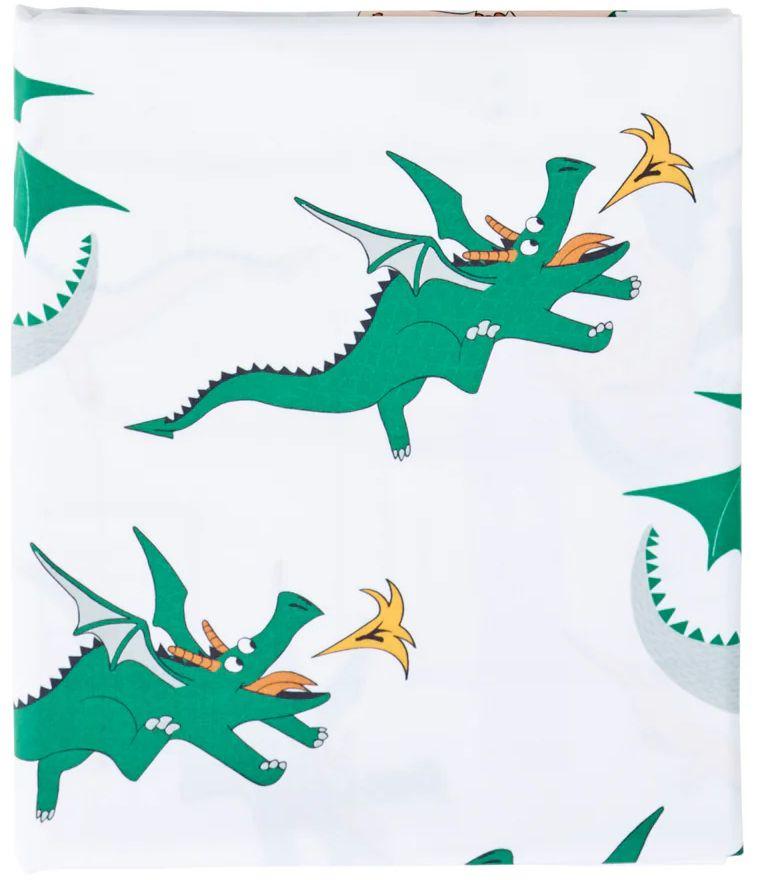 Sack Me  Fitted Sheet (Single Size) - Dunkin Dragon - Over Stock