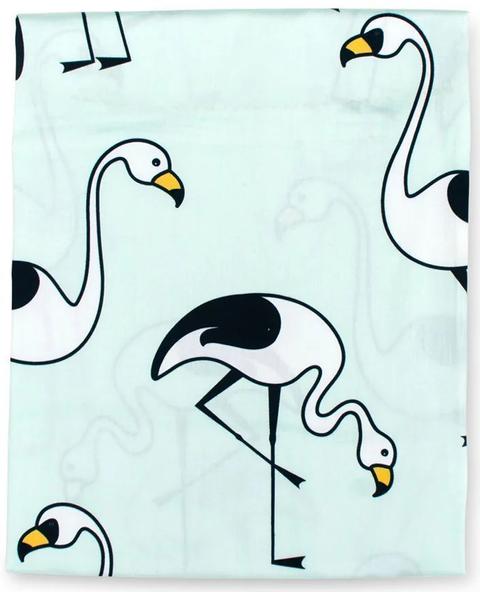 Sack Me  Flat Sheet (King Single Size) - Flamingo Mint - Over Stock