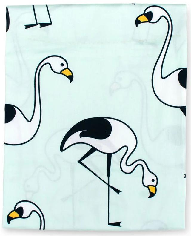 Sack Me  Flat Sheet (Single Size) in Flamingo Mint in Premium condition