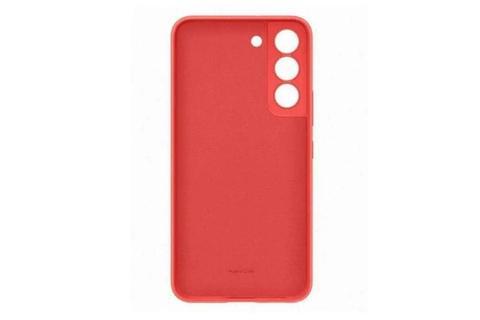 Samsung  Silicone Cover Phone Case for Galaxy S22+ - Glow Red - Brand New