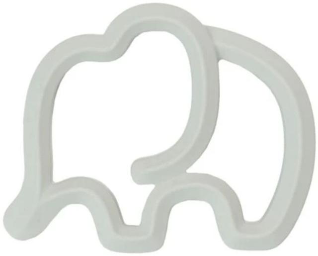 My Little Giggles  Silicone Elephant Teether in Gray in Brand New condition