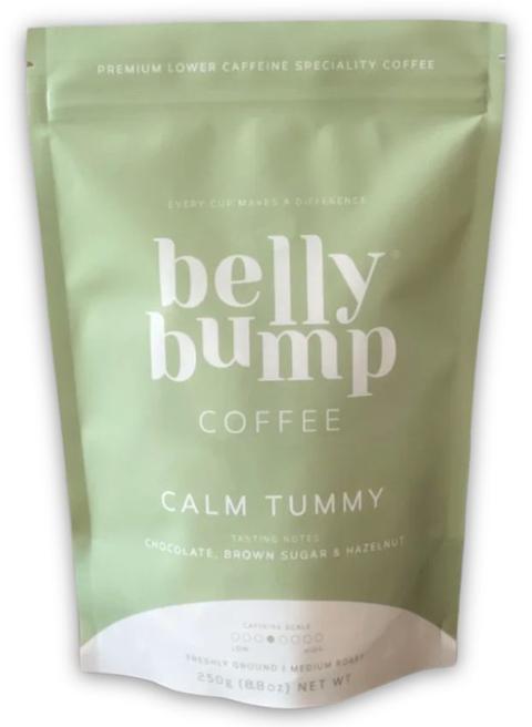BellyBump Coffee  Calm Tummy Whole Bean 250g - Green - Over Stock