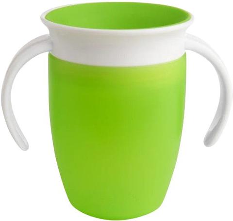 Munchkin  7oz Miracle 360 Trainer Cup (1 pack) - Green - Over Stock
