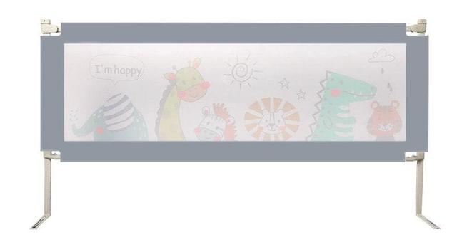 Bopeep  Baby Adjustable Folding Safety Bed Rail Single (S) in Grey in Brand New condition