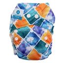 Bare Essentials  One Size Fits Most Cloth Nappy in Harlequin in Premium condition