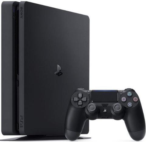 Sony  PlayStation 4 Slim Gaming Console - 500GB - Jet Black - Good