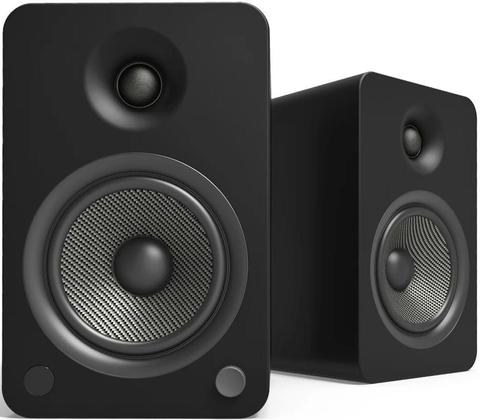 Kanto  YU6 200W Powered Bookshelf Speakers with Bluetooth and Phono Preamp Pair - Matte Black - Brand New