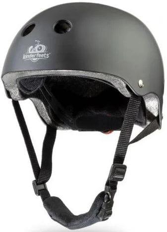 Kinderfeets  Helmet for Toddler Bike - Matte Black - Brand New