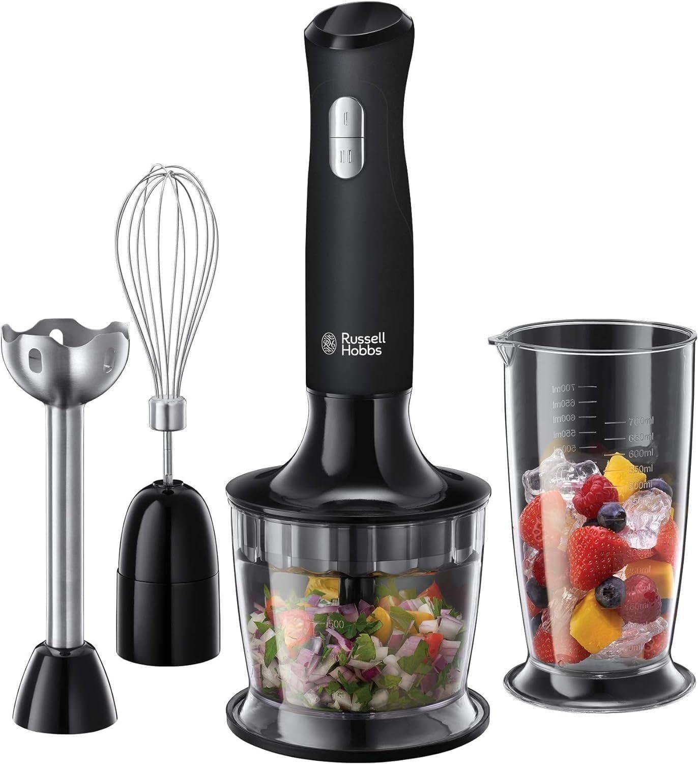 Russell Hobbs  Desire Hand Blender - Matte Black - Premium