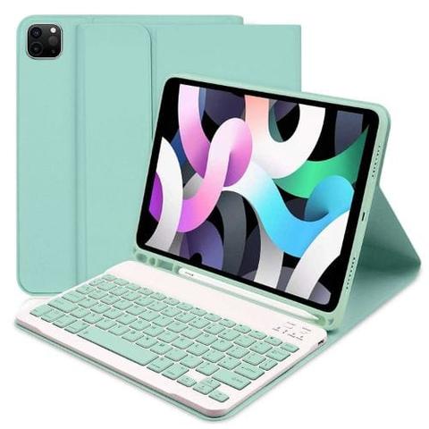 Tough On  Wireless Keyboard Smart Cover iPad Case for iPad Pro 11" - Mint - Brand New