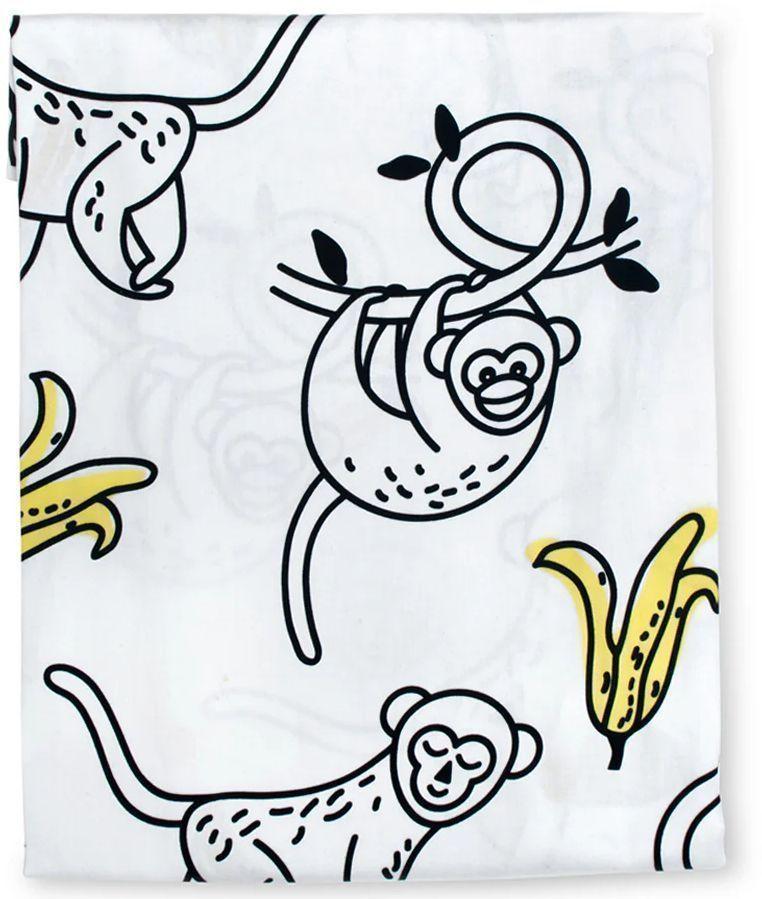 Sack Me  Fitted Cot Sheet - Monkey Business - Over Stock
