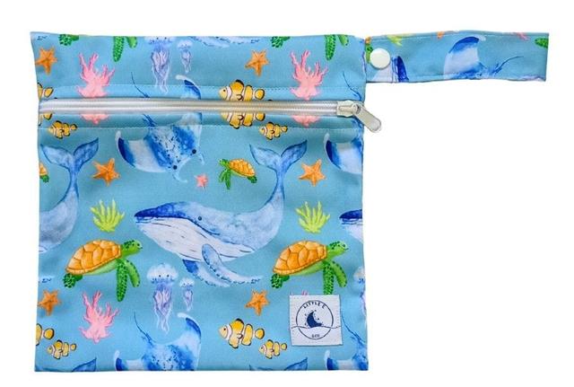 Little E & Co  Reusable Mini Wet Bag in Ocean in Brand New condition