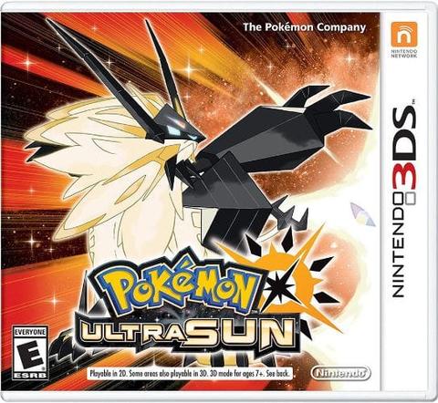 Nintendo  3DS - Pokemon Ultra Sun Game - Orange - Brand New