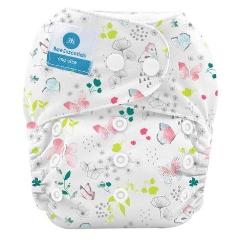 Bare Essentials  One Size Fits Most Cloth Nappy - Papilon - Over Stock