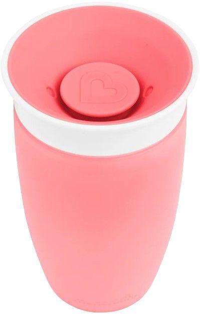 Munchkin  10oz Miracle 360 Sippy Cup Spill Proof (1 pack) - Pink - Over Stock