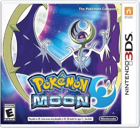 Nintendo  3DS - Pokemon Moon Game - Purple - Brand New