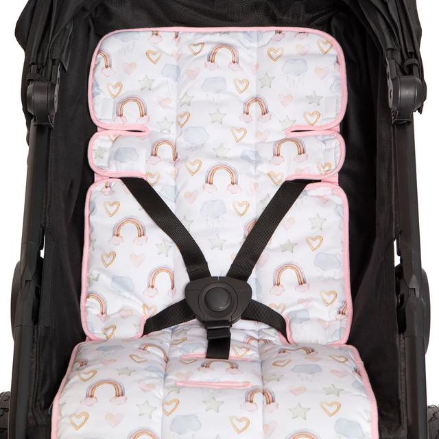 All4Ella  Pram Liner (Thicker) in Rainbow Dreams in Over Stock condition