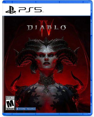 Sony  PS5 Diablo IV (Region 1) Video Game in Red in Premium condition