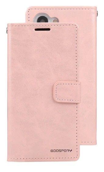 Goospery  Bluemoon Diary Phone Case for Samsung Galaxy S23+ - Rose Gold - Brand New